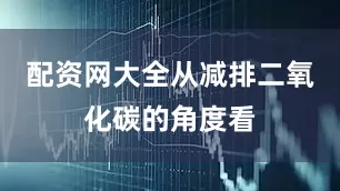 配资网大全从减排二氧化碳的角度看