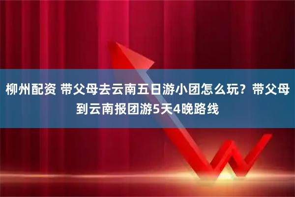柳州配资 带父母去云南五日游小团怎么玩？带父母到云南报团游5天4晚路线