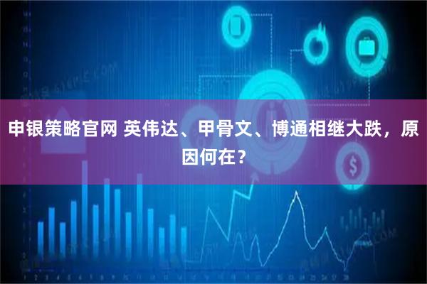 申银策略官网 英伟达、甲骨文、博通相继大跌，原因何在？
